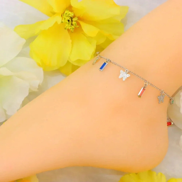 Minimalist Anklet, Sleek & Modern Design, Women’s Fashion, YC110356-A - Picture 6 of 10